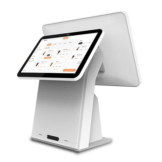 Point-of-sale system with customer-facing display